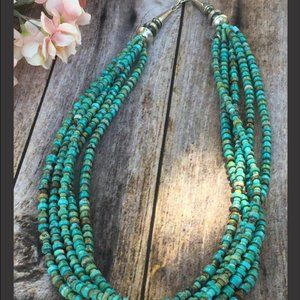 🆕❤️F.W. Archuletta Turquoise Necklace (Navajo)